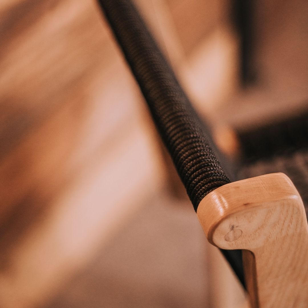 Goliath Ashwood High Back Barstool - Polyester/Polyprop