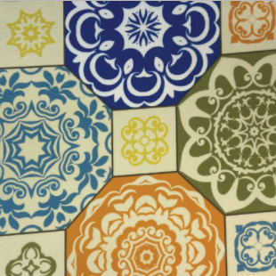 The Thing for Two - Double Seat Patterned Canvas
