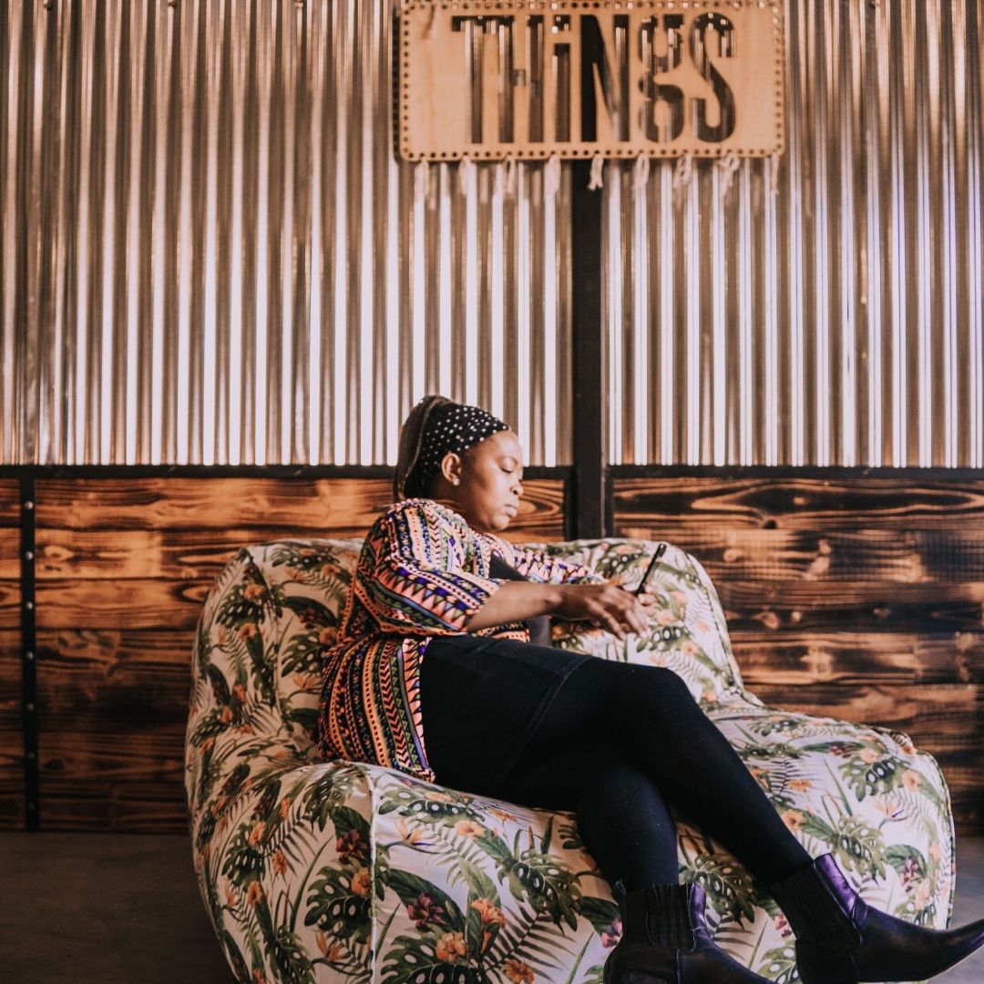 The Thing for Two - Double Seat Patterned Canvas