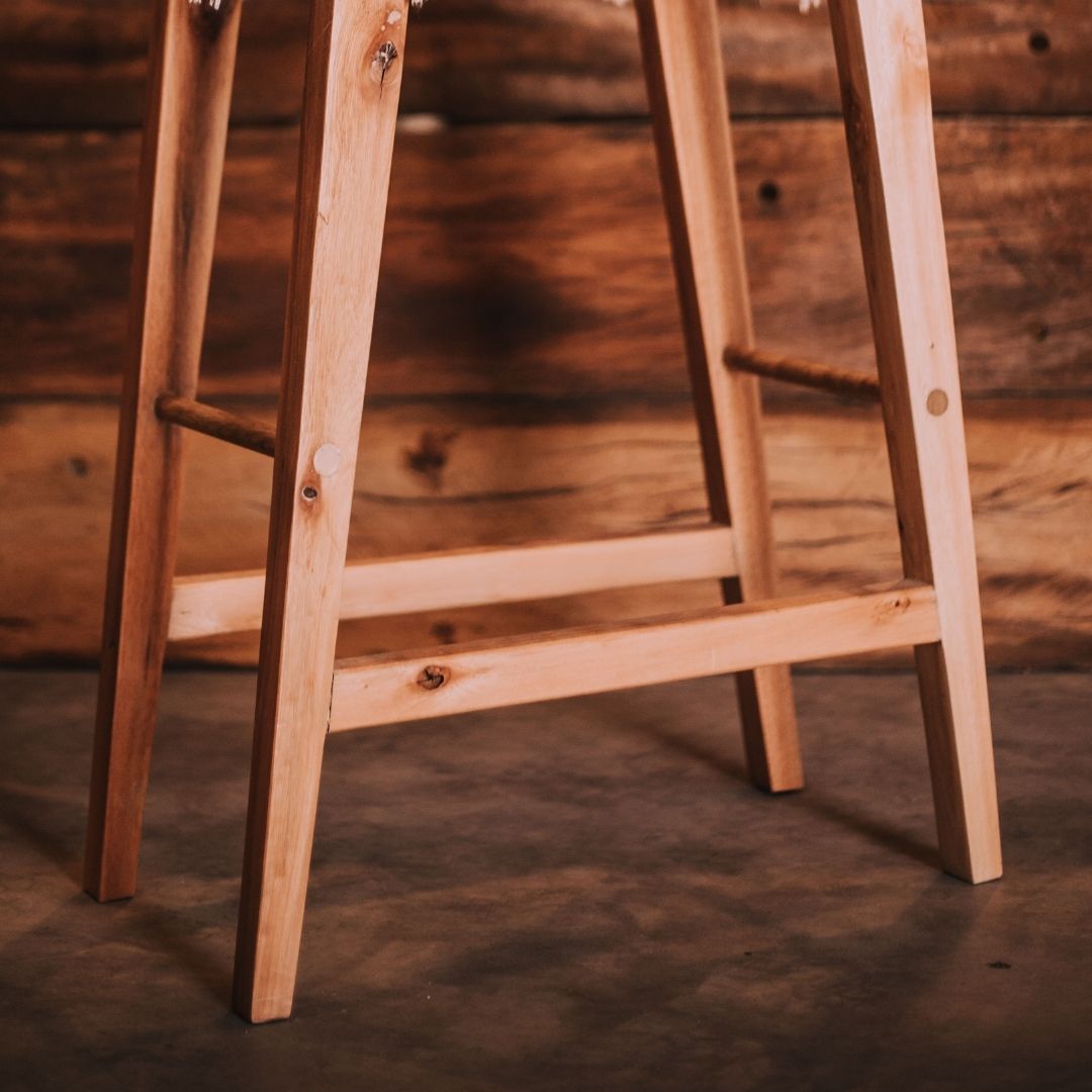 Ashwood Swing Seat Barstool - Polyester/Polyprop