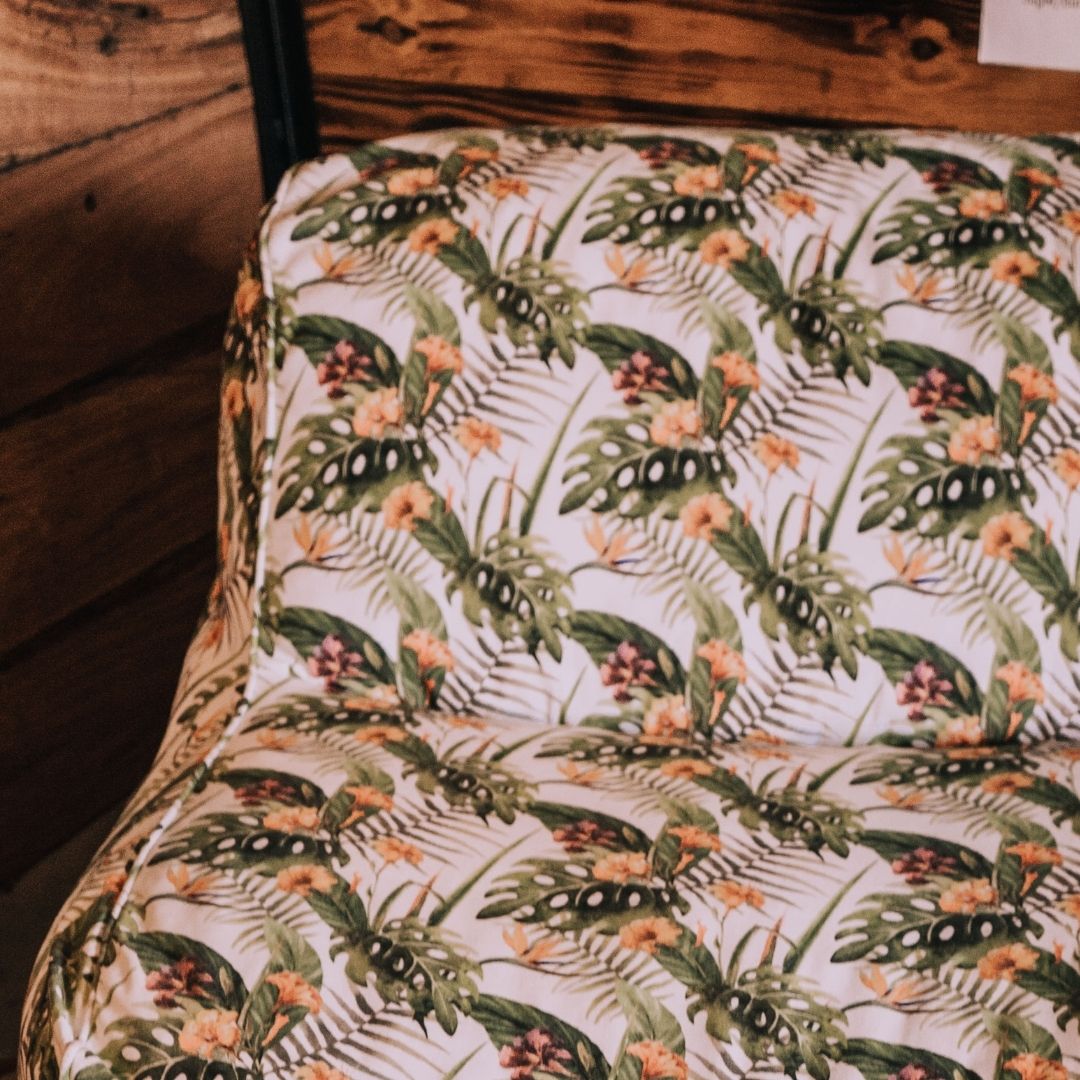 The Thing for One - Single Seat Patterned Canvas